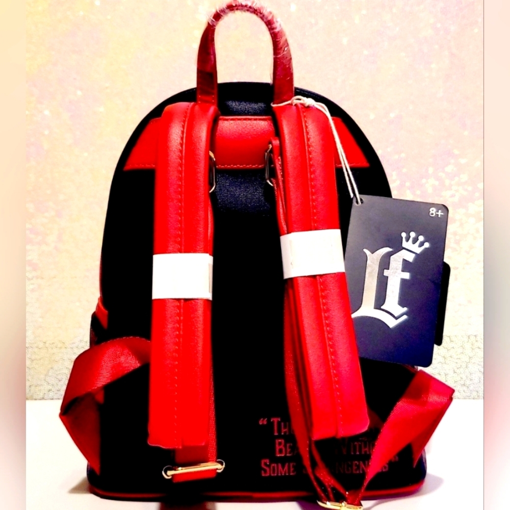 NWT Loungefly Edgar Allan Poe Literary Horror Mini Backpack BAM Exclusive - Picture 2 of 5